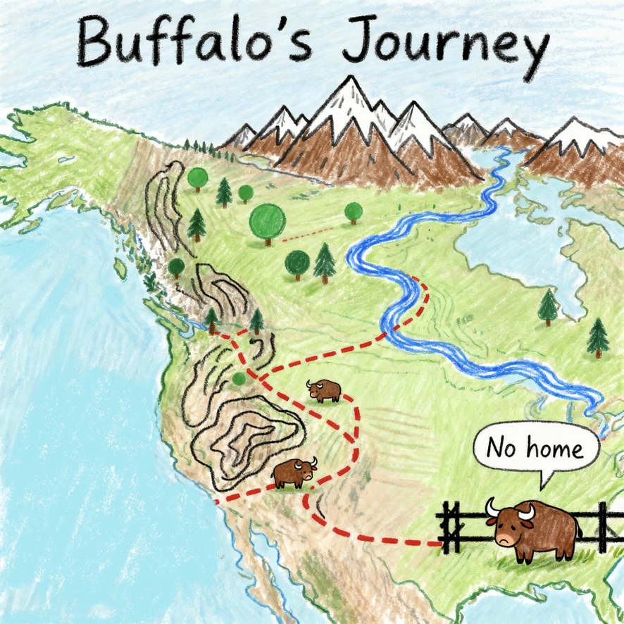 Buffalo's Journey