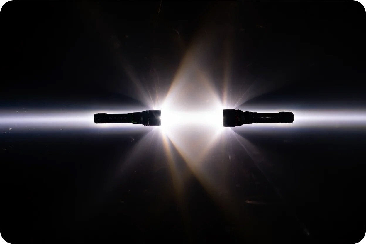 Flashlights Crossing