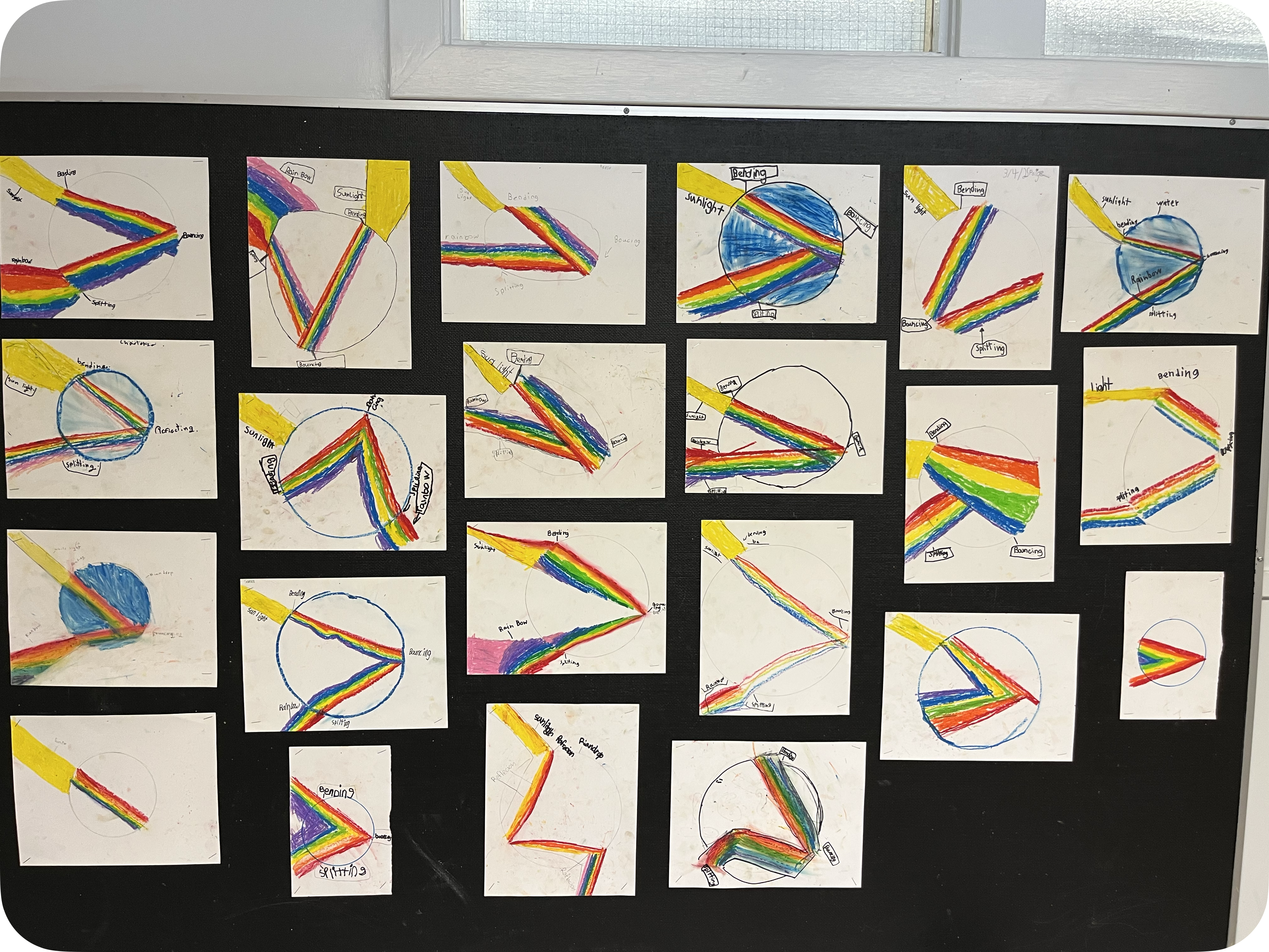 Student Raindrop Drawings